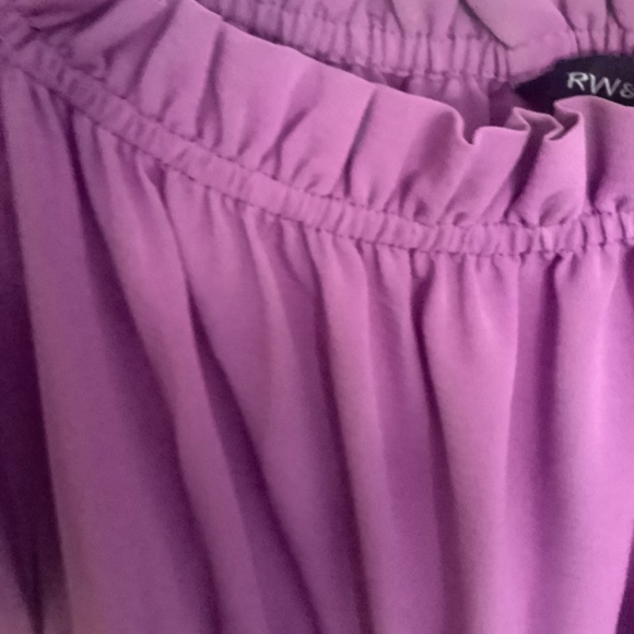 RW&co light purple summer dress only been worn a few times…midi in length. - Picture 2 of 3